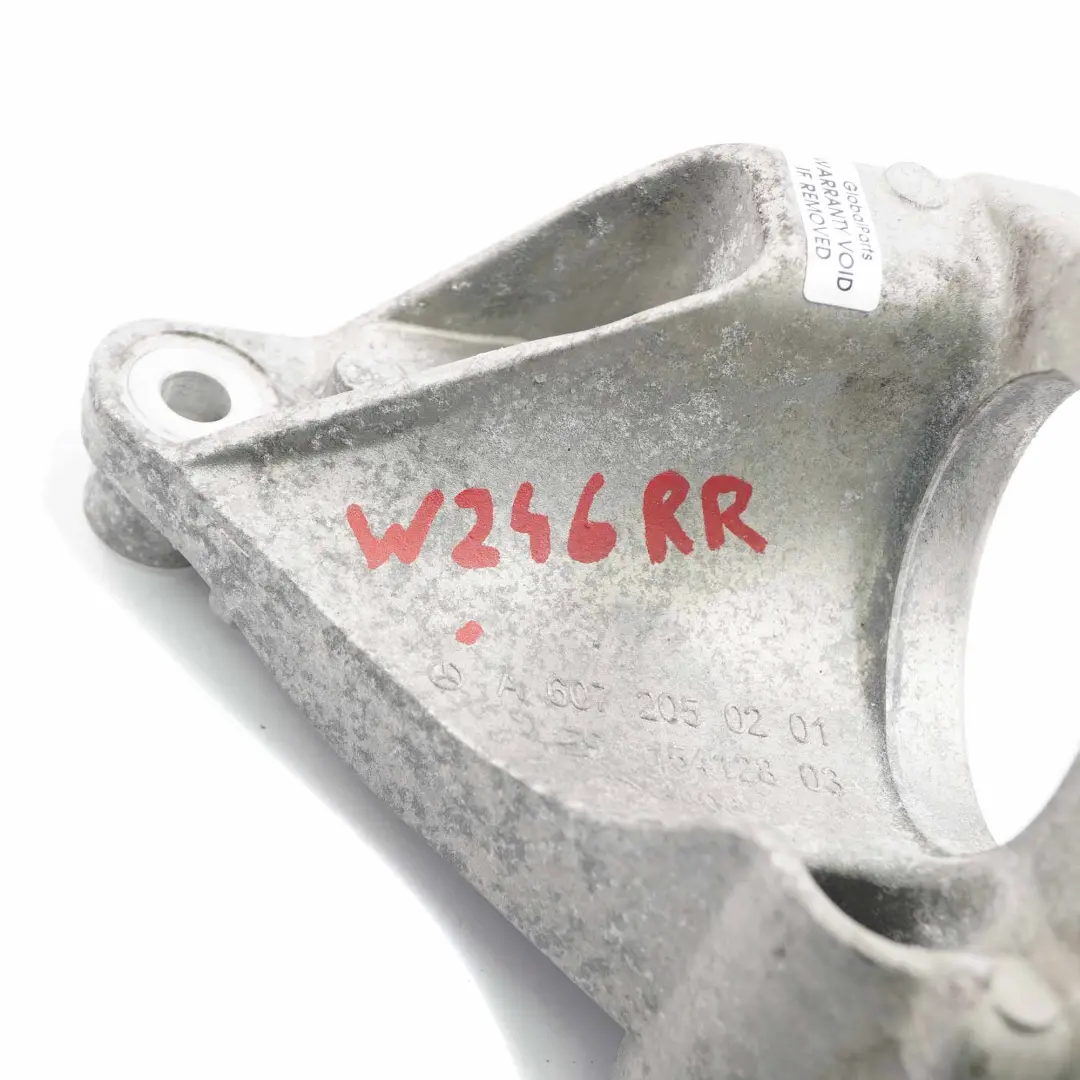 Mercedes W176 W246 Engine Support Rear Right O/S Mount Holder - SKU A6072050201 - Part number A6072050201