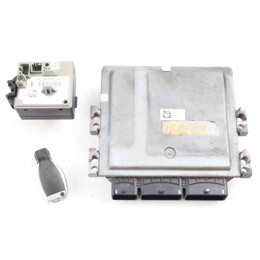 Mercedes W176 A180 CDI OM607.951 109HP Engine ECU Kit + Key + Lock - SKU A6079001800-1 - Part number A6079001800