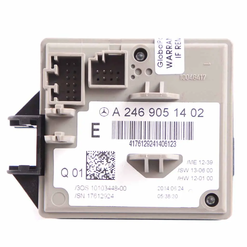 Mercedes W176 A180 CDI OM607.951 109HP Engine ECU Kit + Key + Lock - SKU A6079001800-1 - Part number A6079001800