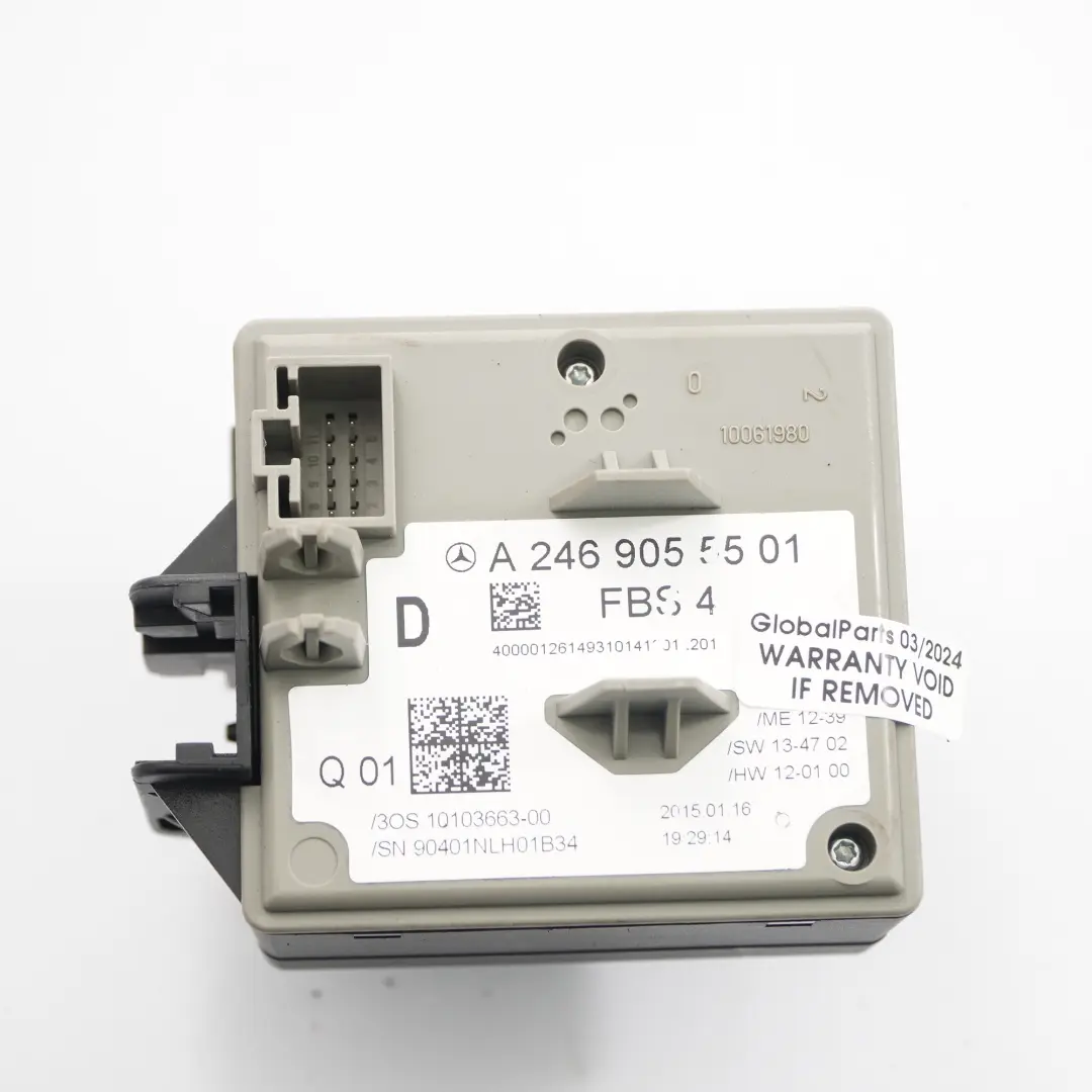 Mercedes W176 A180 CDI 607.951 109HP Motore ECU Kit Blocco chiave - SKU A6079002000-1 - Numero di parte A6079002000