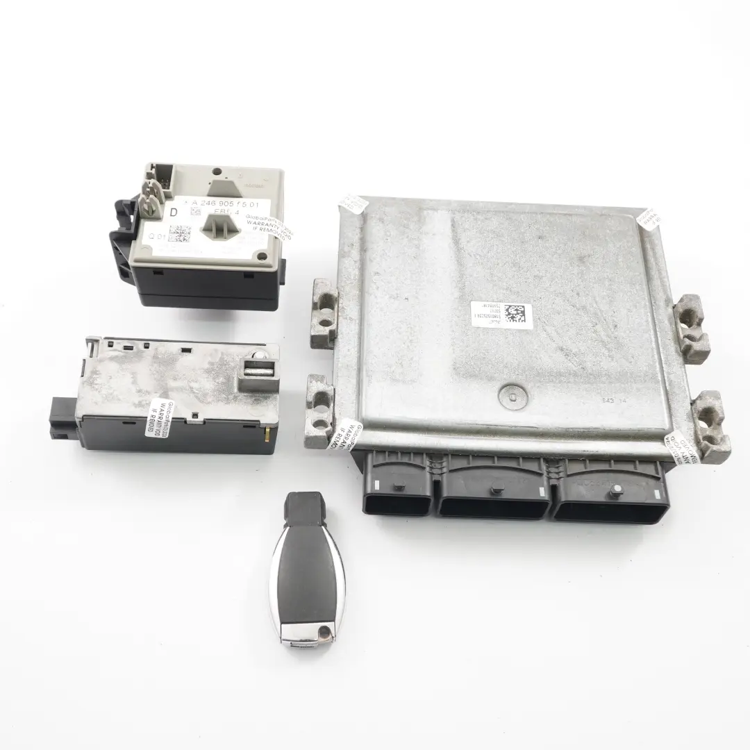 Mercedes W176 A180 CDI 607.951 109HP Motore ECU Kit Blocco chiave - SKU A6079002000-1 - Numero di parte A6079002000