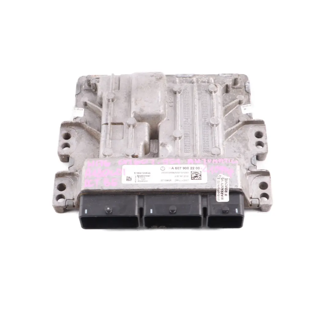 Mercedes W176 A180 CDI OM607 109HP BlueEFFICIENCY Motoreinheit ECU - SKU A6079002200-2 - Teilenummer A6079002200