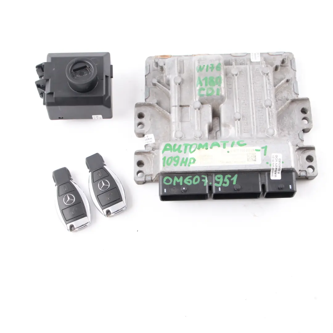A180 CDI OM607 Engine Unit Module ECU Automatic to Mercedes W176 with Part number A6079002200 Mercedes W176 A180 CDI OM607 Engine Unit Module ECU Automatic - SKU A6079002200 - Part number A6079002200
