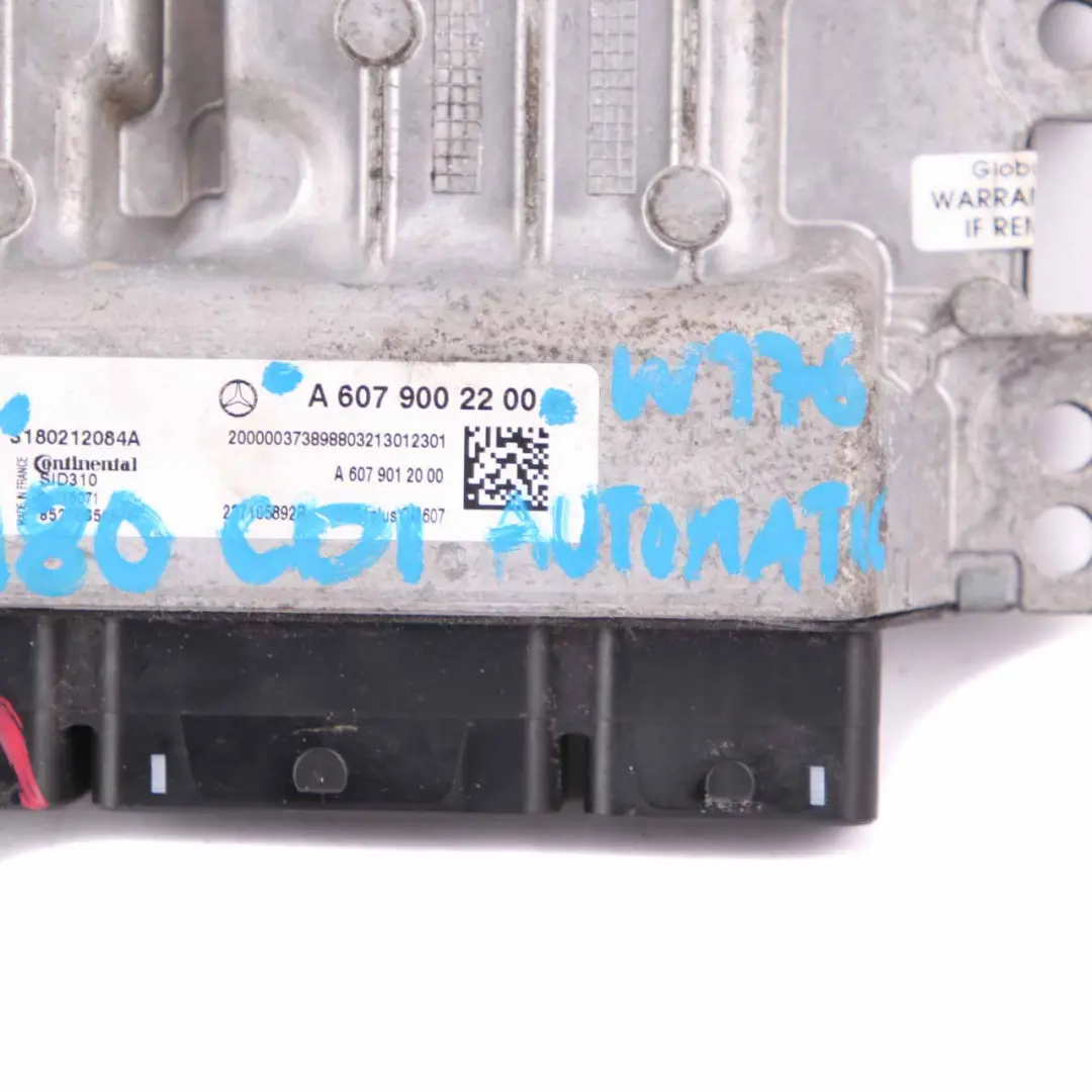 A180 CDI OM607 Engine Unit Module ECU Automatic to Mercedes W176 with Part number A6079002200 Mercedes W176 A180 CDI OM607 Engine Unit Module ECU Automatic - SKU A6079002200 - Part number A6079002200