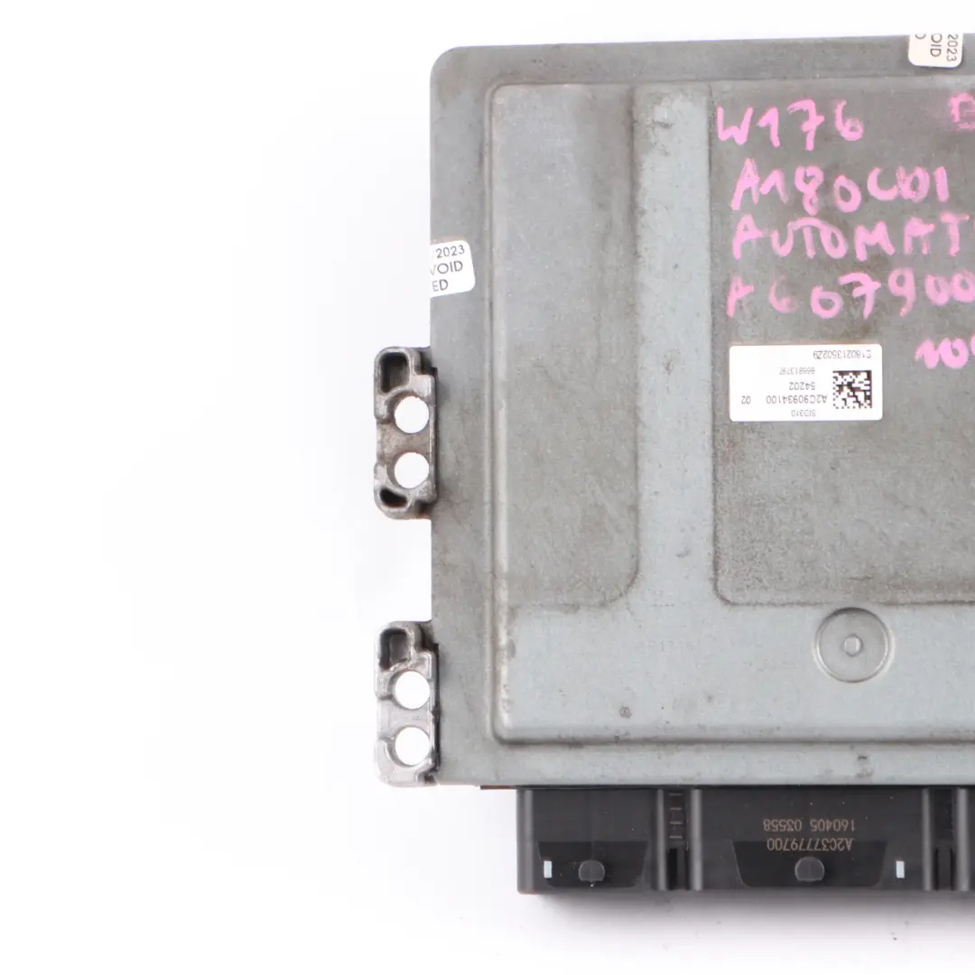 Mercedes W176 W246 180 CDI OM607 Engine Control Unit Module ECU - SKU A6079002300-1 - Part number A6079002300