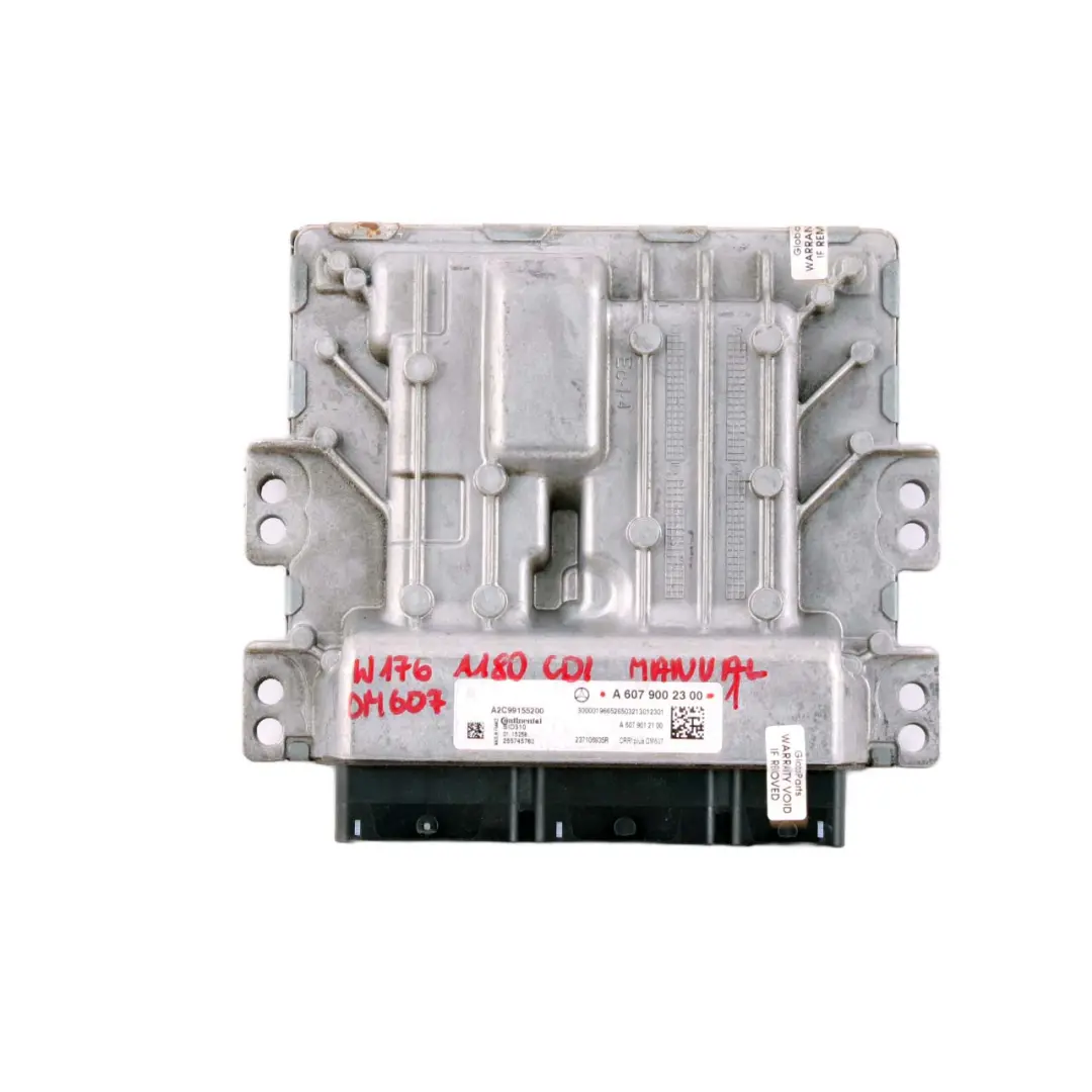 OM607 Modulo centralina motore ECU per Mercedes W176 W246 180 CDI con numero di parte A6079002300 Mercedes W176 W246 180 CDI OM607 Modulo centralina motore ECU - SKU A6079002300-1 - Numero di parte A6079002300