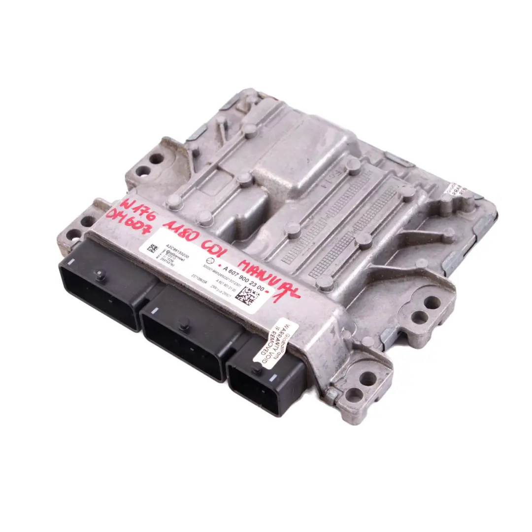 Mercedes W176 W246 180 CDI OM607 Unidad de Control del Motor ECU - SKU A6079002300-1 - Número de pieza A6079002300