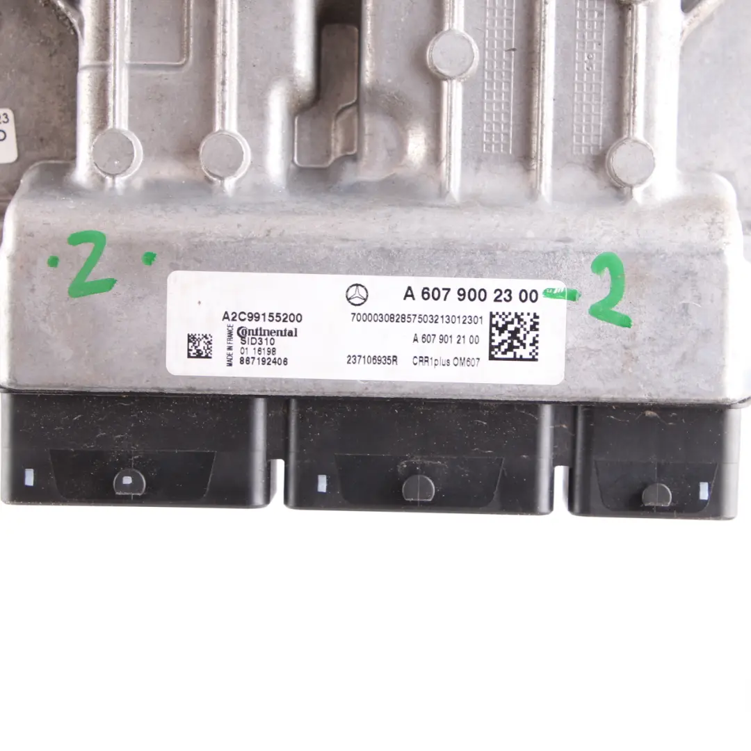 Mercedes W176 180 CDI OM607.951 Blue Efficiency ECU Kit Key Lock - SKU A6079002300-2 - Part number A6079002300