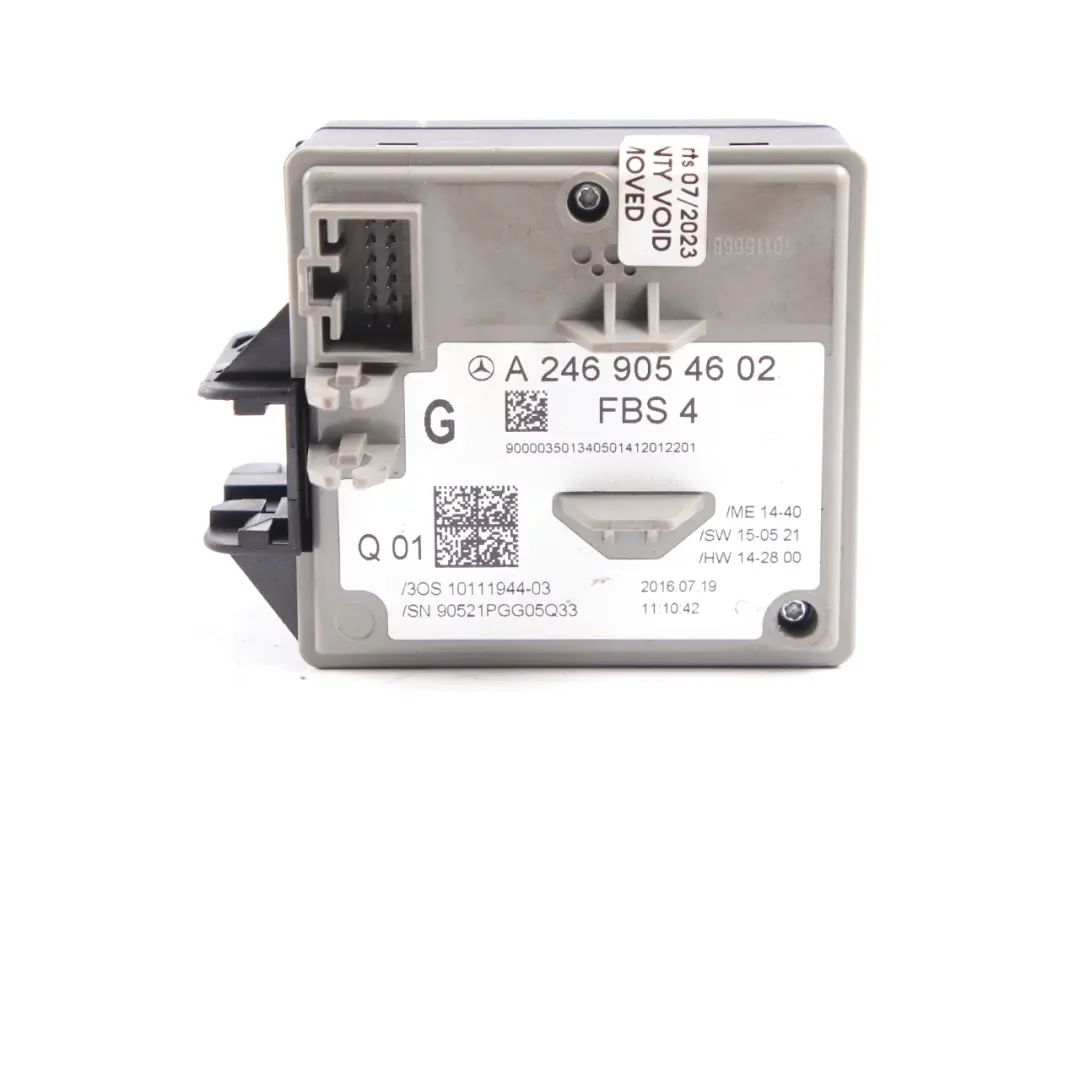 Mercedes W176 180 CDI OM607.951 Blue Efficiency ECU Kit Key Lock - SKU A6079002300-2 - Part number A6079002300