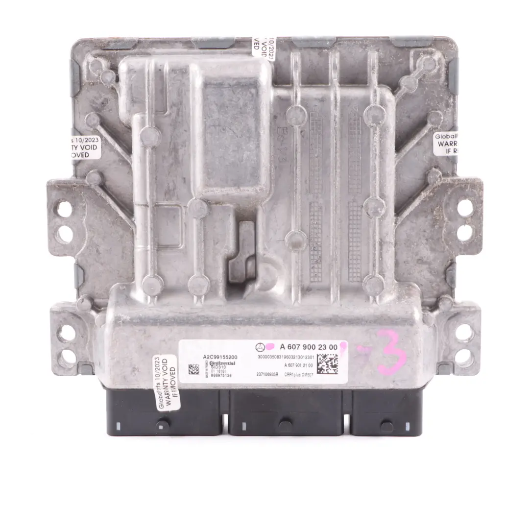 Mercedes W176 180 CDI OM607.951 Blue Efficiency ECU Kit Keys Lock - SKU A6079002300-3 - Part number A6079002300