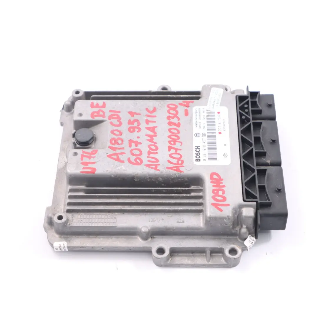 Mercedes W176 180 CDI OM607 Módulo Control Motor ECU 237101754R Automático - SKU A6079002300-4 - Número de pieza A6079002300