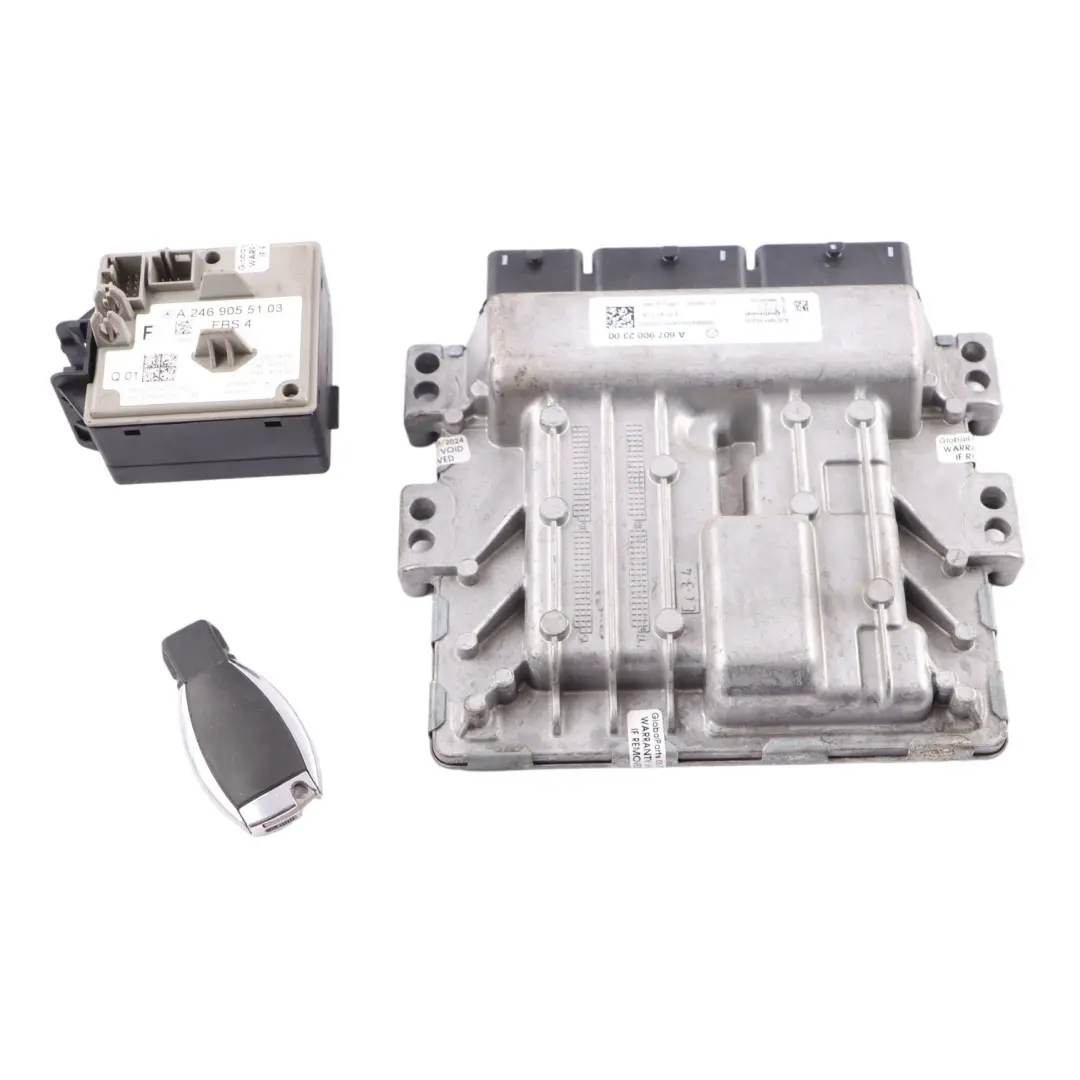 Mercedes W176 180 CDI 607.951 109HP ECU Kit Key Lock Automatic - SKU A6079002300-5 - Part number A6079002300