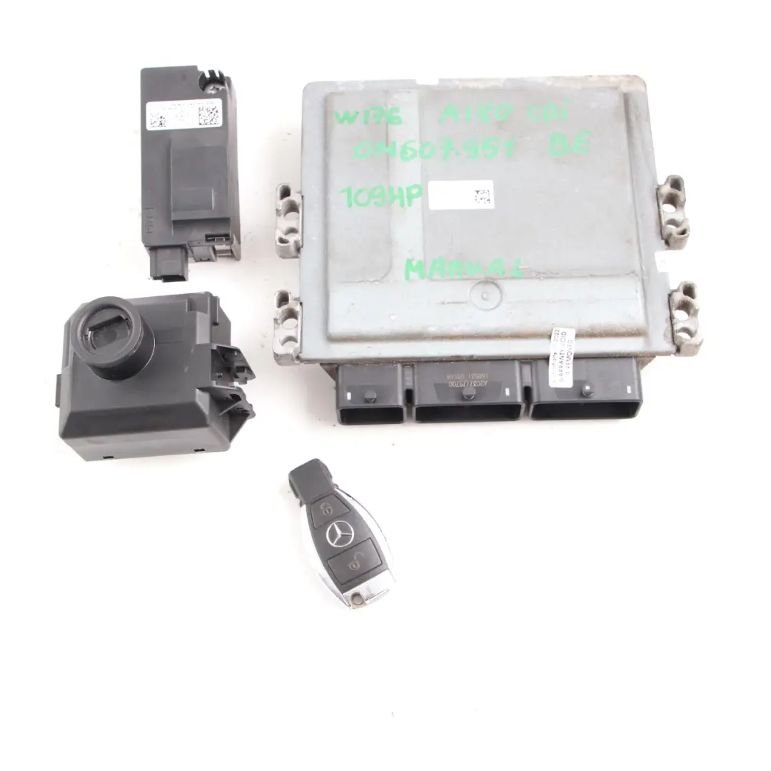 607.951 109HP Engine Unit ECU Automatic to Mercedes W176 W246 180 CDI with Part number A6079002300 Mercedes W176 W246 180 CDI 607.951 109HP Engine Unit ECU Automatic - SKU A6079002300 - Part number A6079002300