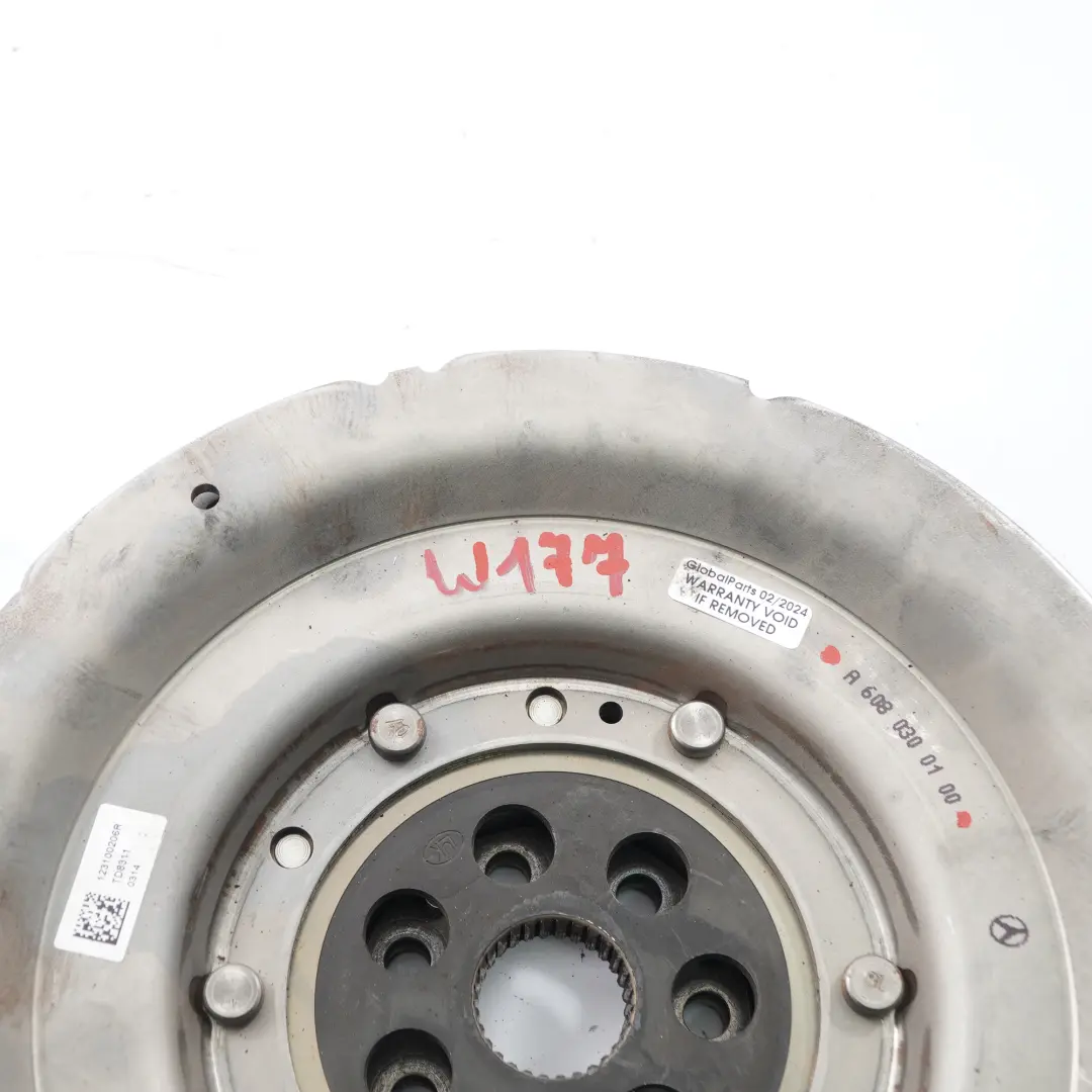 OM608 Dual Twin Mass Flywheel Gearbox Automatic to Mercedes W177 with Part number A6080300100 Mercedes W177 OM608 Dual Twin Mass Flywheel Gearbox Automatic - SKU A6080300100 - Part number A6080300100