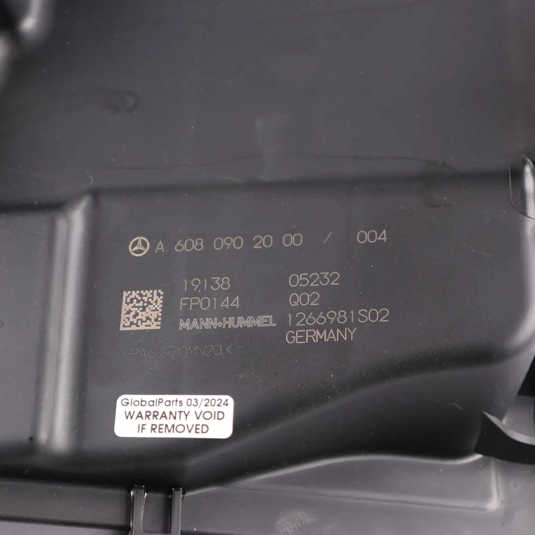  Filter Housing Mercedes W177 Diesel Filter Air Box With Maf Sensor - SKU A6080902000 - Part number A6080902000