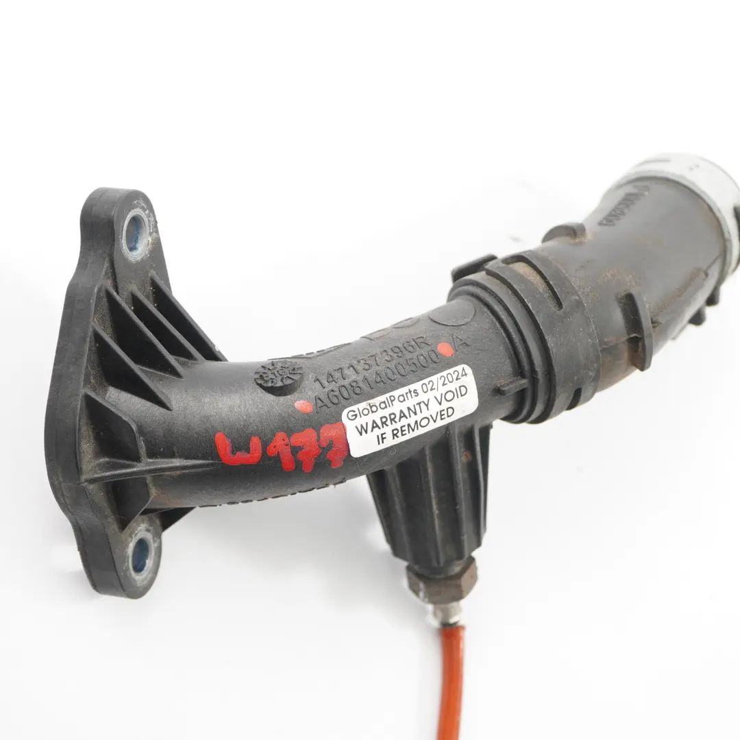 OM608 EGR Cooler Pipe Tube Hose to EGR Line Mercedes W177 with Part number A6081400500 EGR Line Mercedes W177 OM608 EGR Cooler Pipe Tube Hose - SKU A6081400500-1 - Part number A6081400500
