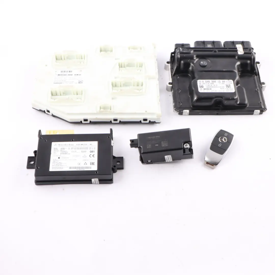 Mercedes W177 A180d 116hp 608.915 Engine ECU Kit Key BCM Dual Clutch - SKU A6089001500-3 - Part number A6089001500