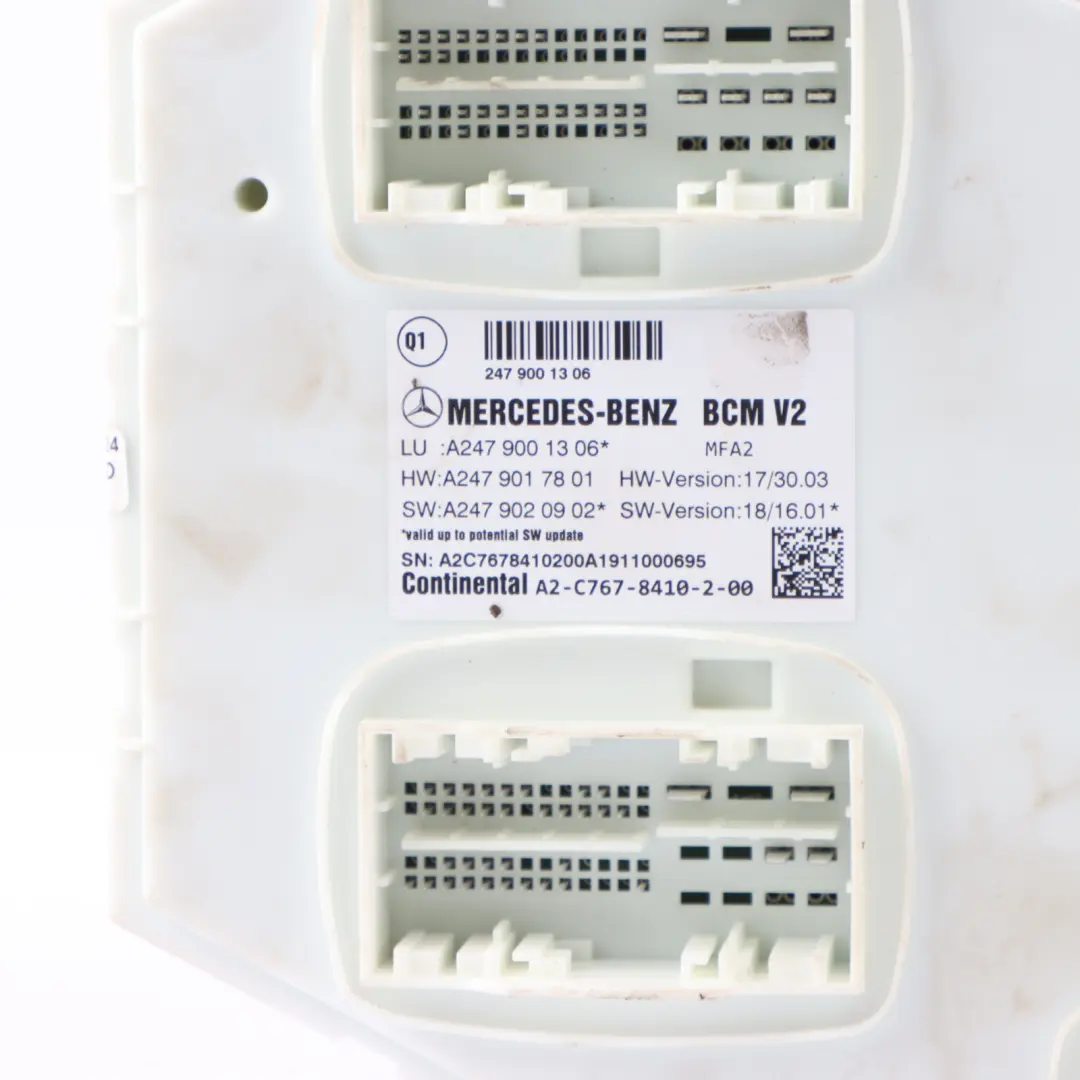 A180d 116hp 608.915 Engine ECU Kit Key BCM Dual Clutch to Mercedes W177 with Part number A6089001500 Mercedes W177 A180d 116hp 608.915 Engine ECU Kit Key BCM Dual Clutch - SKU A6089001500-3 - Part number A6089001500