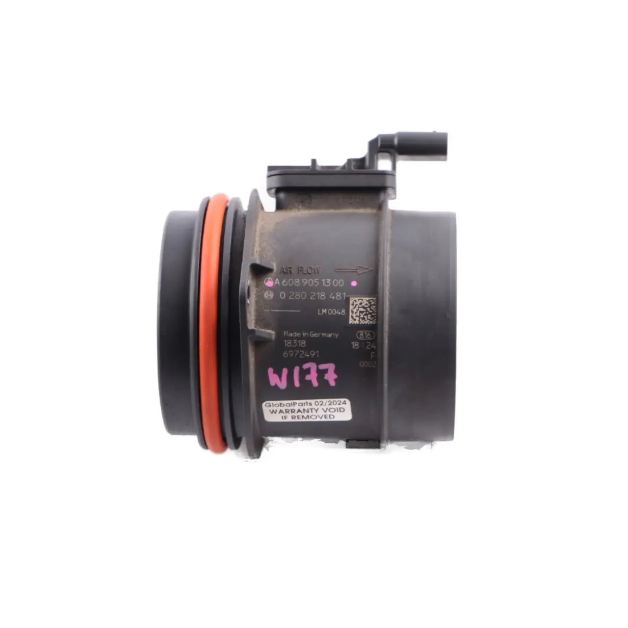 Mercedes C118 W177 W247 OM608 Diesel Medidor de Masa de Aire Sensor A6089051300