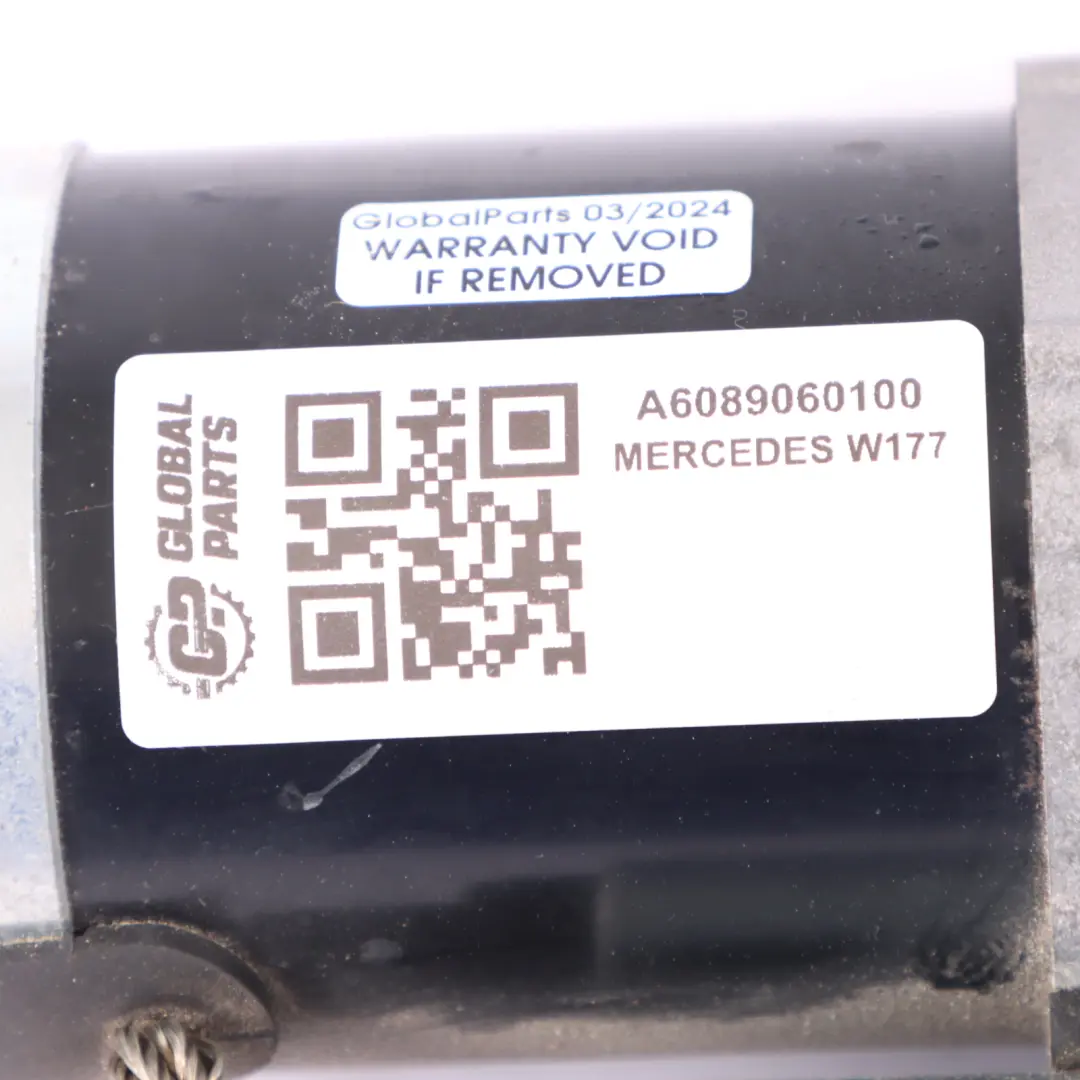 Motor arranque Mercedes W177 W247 C118 Diesel OM608 Motor arranque - SKU A6089060100 - Número de pieza A6089060100