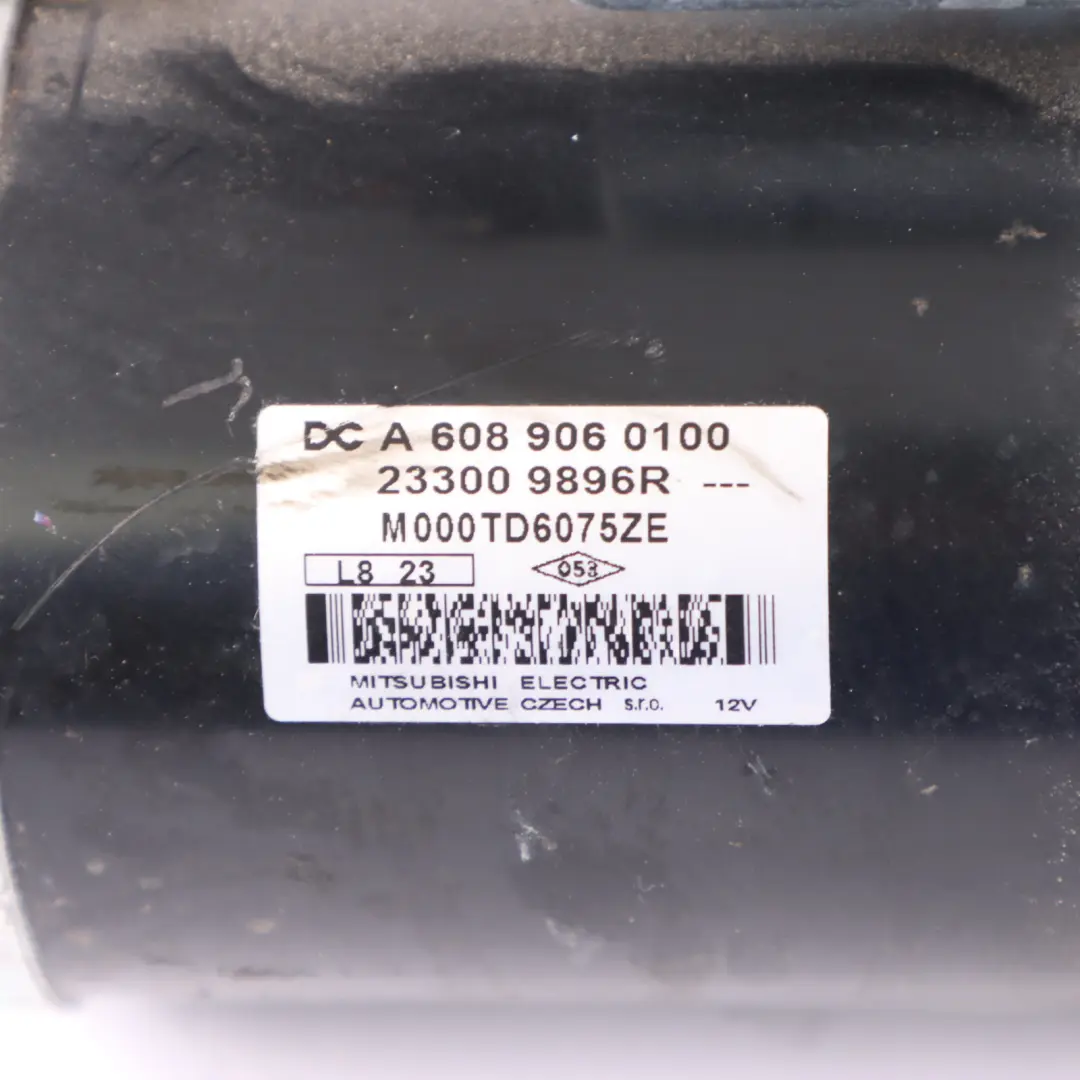 Starter Mercedes W177 W247 C118 1.5 OM608 Diesel Starter Motor to with Part number A6089060100 Starter Mercedes W177 W247 C118 1.5 OM608 Diesel Starter Motor - SKU A6089060100 - Part number A6089060100