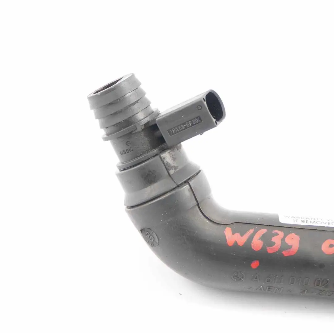 Mercedes W639 Rura Dolot Powietrza Diesel OM646 - SKU A6110100282 - Numer Części A6110100282