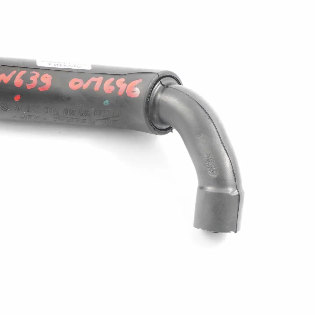 Mercedes Vito W639 Air Intake Hose Suction Pipe Tube Diesel OM646 - SKU A6110100282 - Part number A6110100282