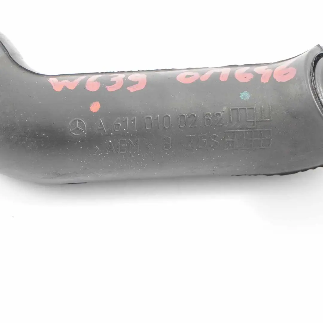 Rura Dolot Powietrza Diesel OM646 do Mercedes W639 o numerze A6110100282 Mercedes W639 Rura Dolot Powietrza Diesel OM646 - SKU A6110100282 - Numer Części A6110100282