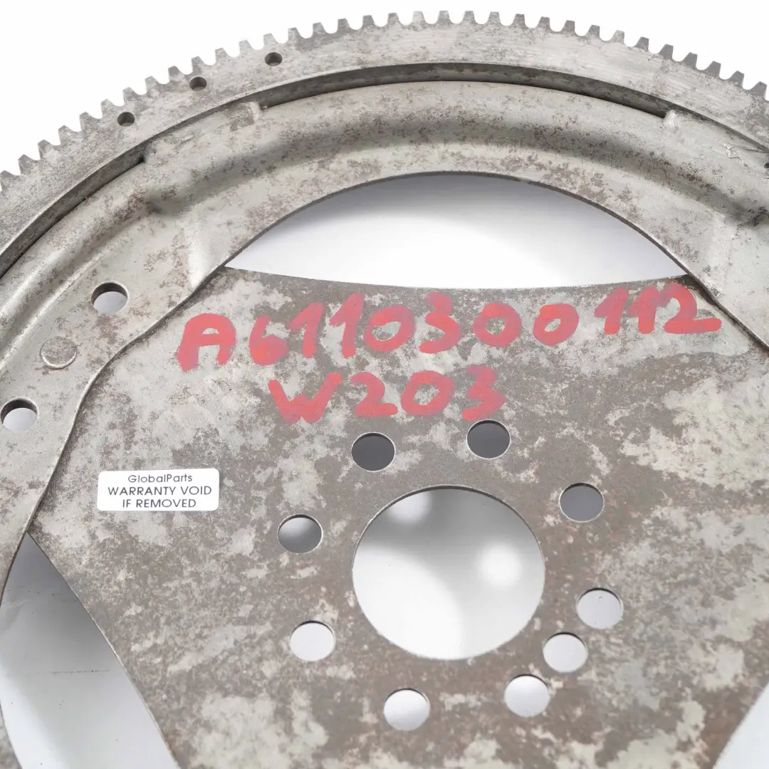 Mercedes W203 W211 Cambio Volano Anello Avviamento Diesel - SKU A6110300112 - Numero di parte A6110300112