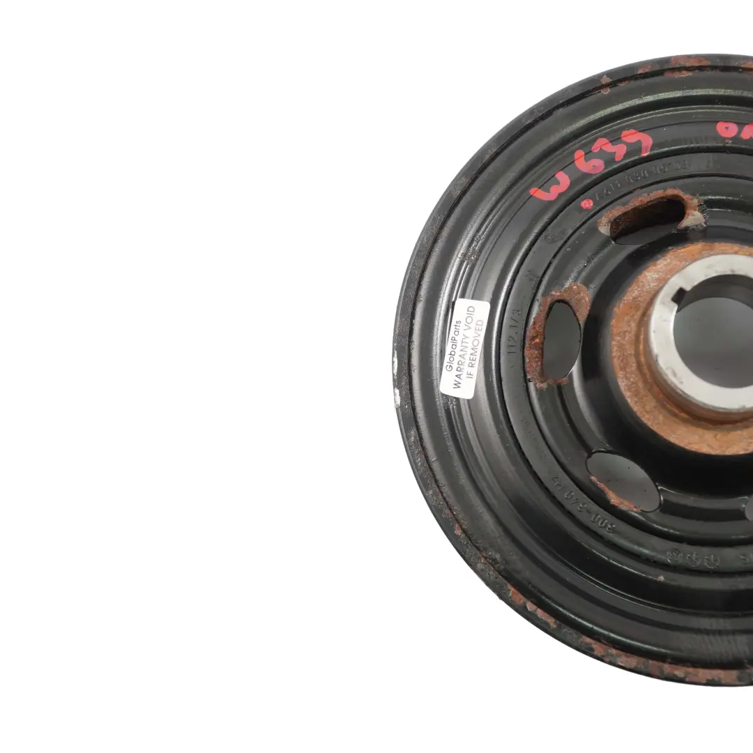 Mercedes W202 W204 W211 Vito W639 OM611 OM646 Poulie Vilebrequin - SKU A6110300503 - Numéro de pièce A6110300503