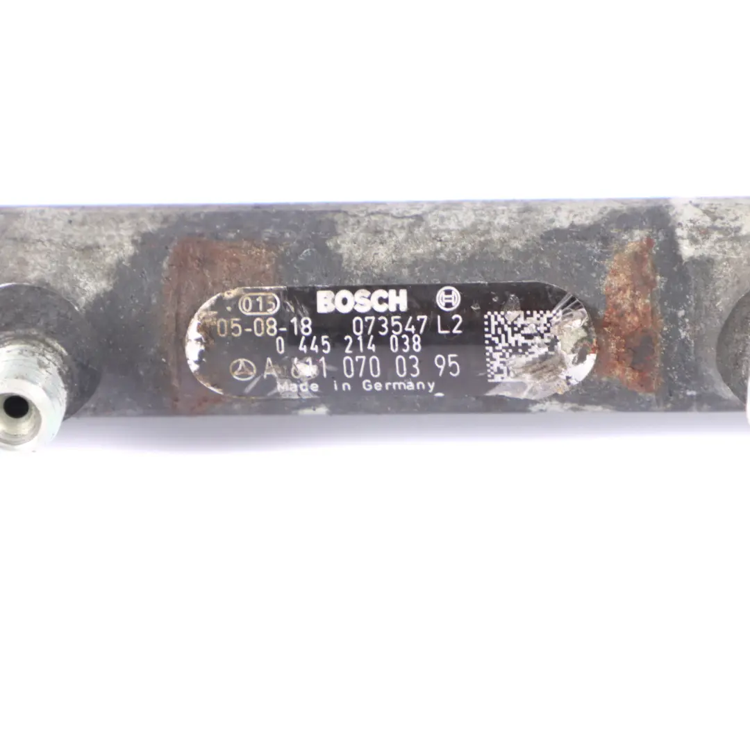 Mercedes W203 W211 W639 OM646 Fuel Injector Pressure Rail Line - SKU A6110700395-1 - Part number A6110700395