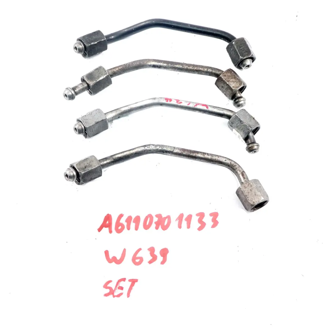 OM646 Einspritz Leitungs Druck Rohr Rail Injektor Set für Mercedes W639 mit Teilenummer A6110701133 Mercedes W639 OM646 Einspritz Leitungs Druck Rohr Rail Injektor Set - SKU A6110701133 - Teilenummer A6110701133
