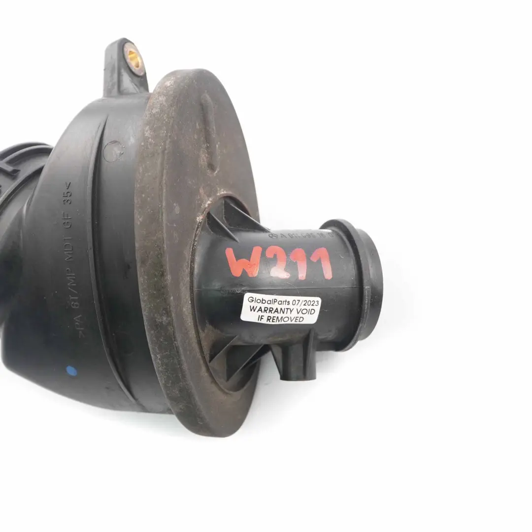 Mercedes W210 W211 OM646 Manguera resonador turbocompresor - SKU A6110981607 - Número de pieza A6110981607