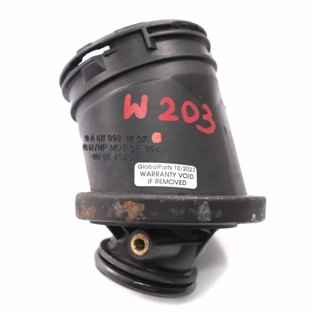  Tube d'admission d'air Mercedes W203 W209 Tuyau turbo d'intercooler - SKU A6110981807 - Numéro de pièce A6110981807