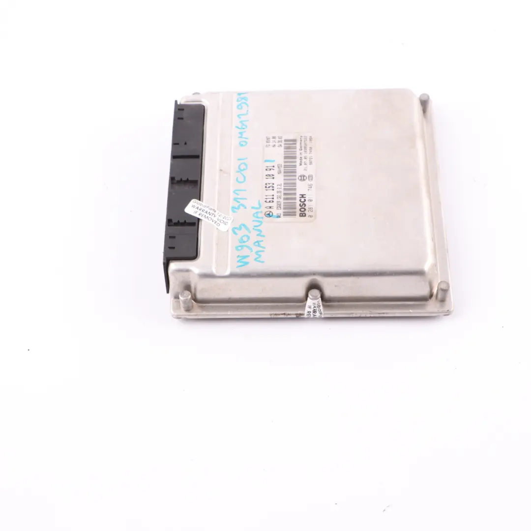 W903 311CDI OM611.981 109HP ECU Engine Unit Manual to Mercedes Sprinter with Part number A6111531091 Mercedes Sprinter W903 311CDI OM611.981 109HP ECU Engine Unit Manual - SKU A6111531091 - Part number A6111531091