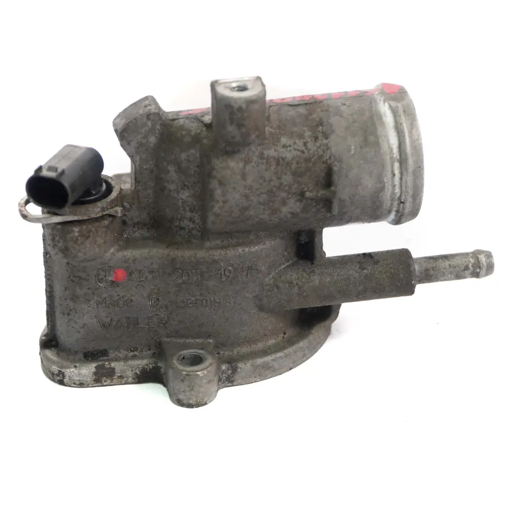 OM646 Termostato Acqua Fredda Acqua A6112031975 per Mercedes W639 Diesel con numero di parte A6112000715 Mercedes W639 Diesel OM646 Termostato Acqua Fredda Acqua A6112031975 - SKU A6112000715 - Numero di parte A6112000715