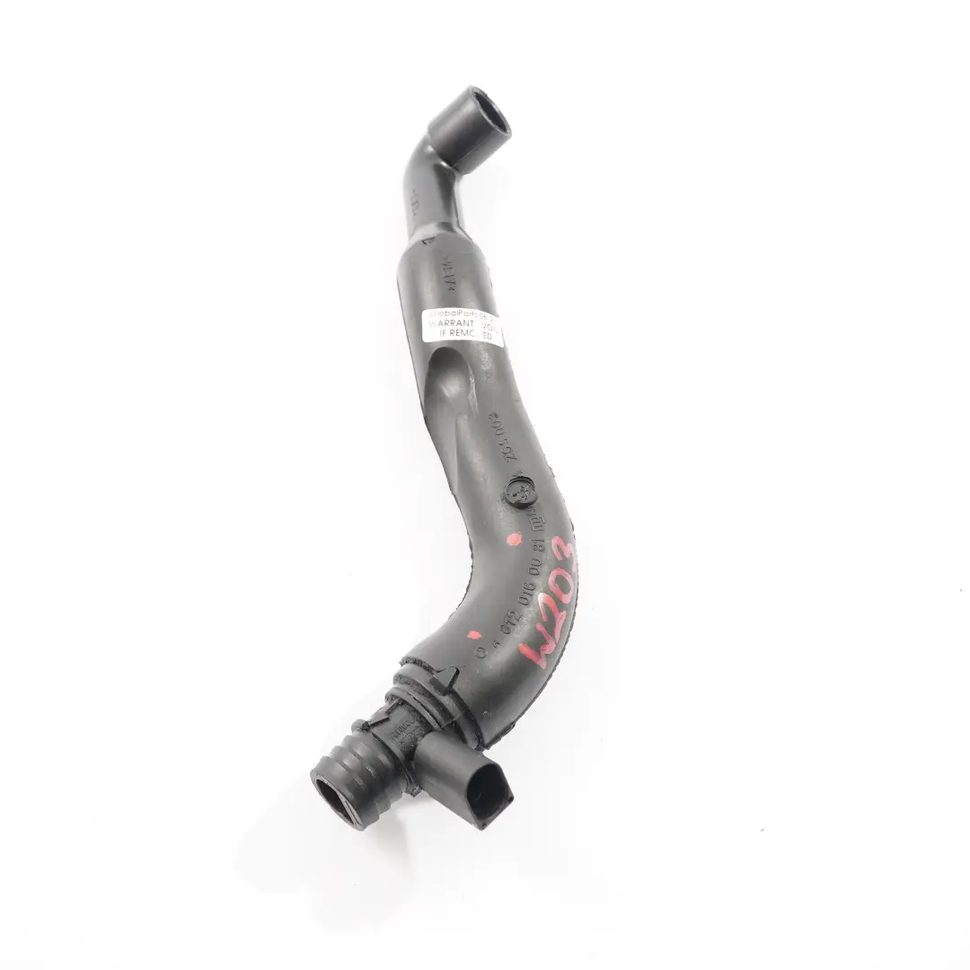 Mercedes W203 OM612 Oil Separator Crankcase Vent Valve Pipe Hose A6120160081 - SKU A6120161181 - Part number A6120161181