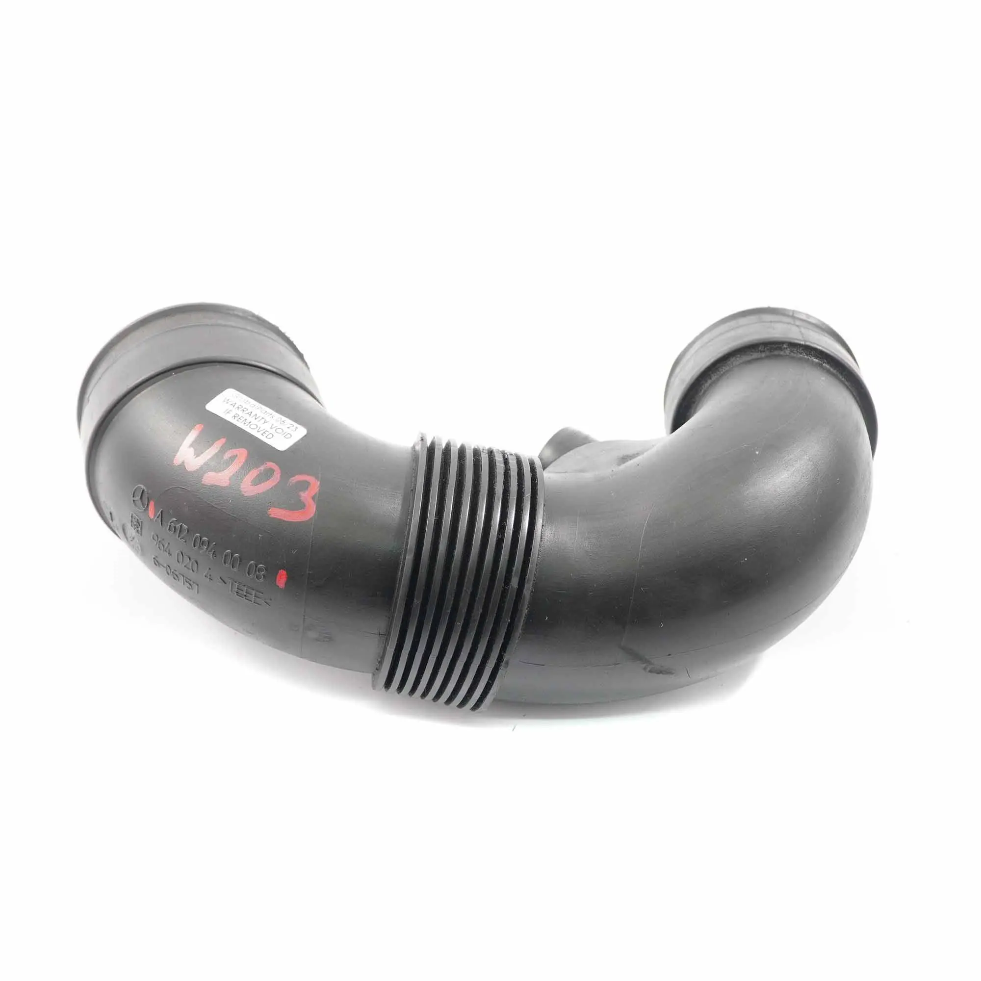 Tubo di aspirazione Mercedes W203 W209 OM612 Linea tubo filtro aria A6120940008