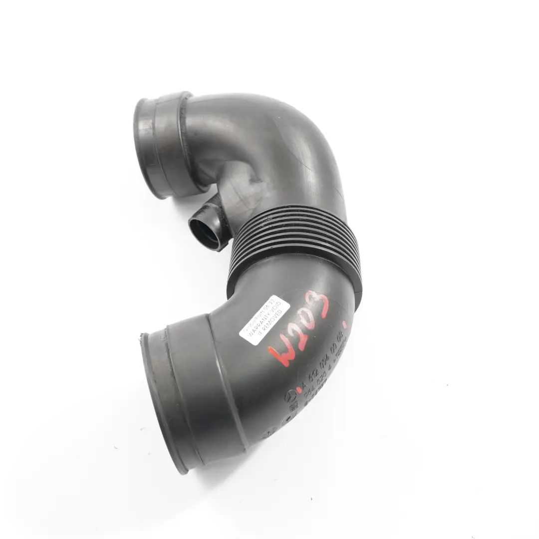 Intake Pipe Mercedes W203 W209 OM612 Air Filter Hose Line to Air with Part number A6120940008 Air Intake Pipe Mercedes W203 W209 OM612 Air Filter Hose Line - SKU A6120940008 - Part number A6120940008