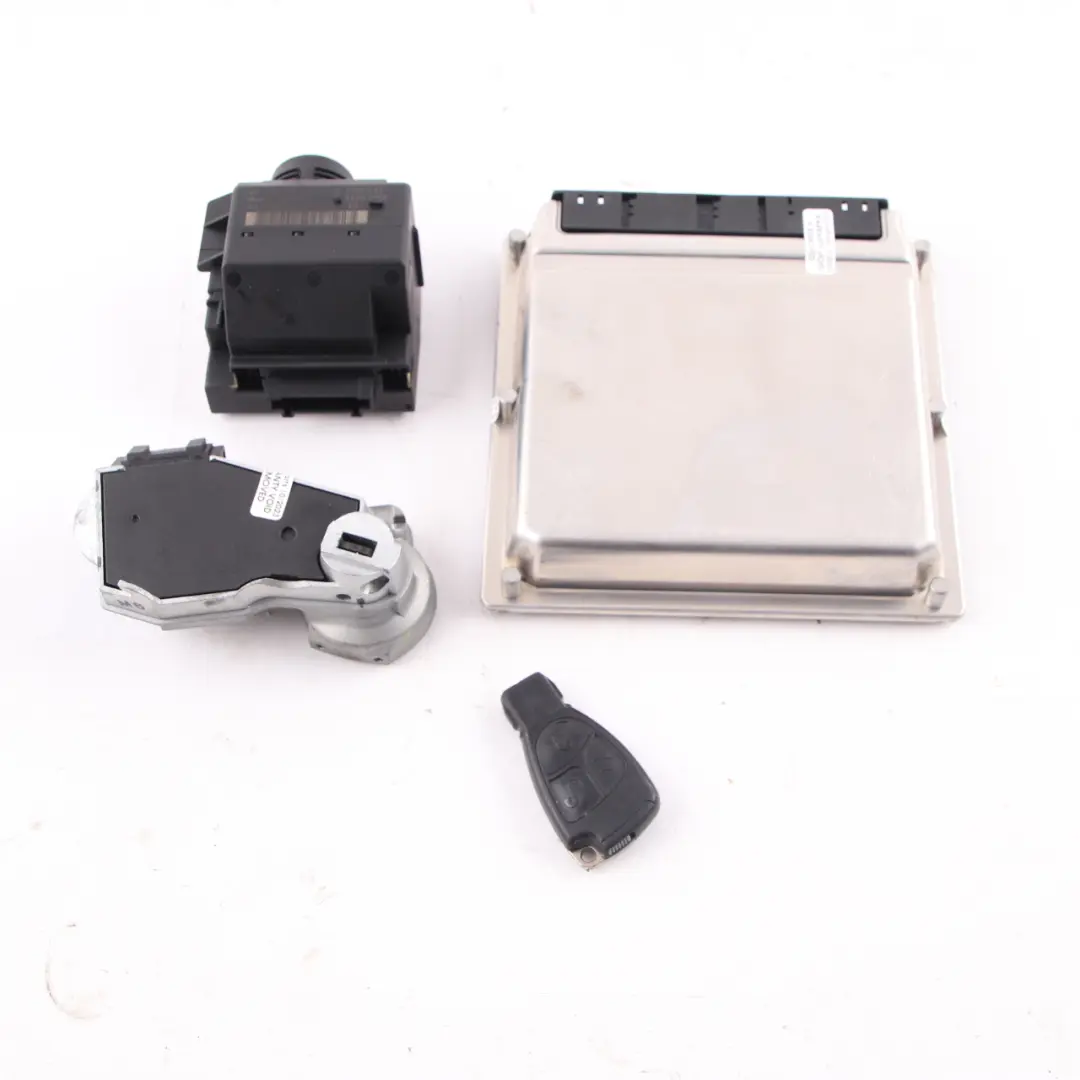 Mercedes W203 W209 270CDI OM612.962 170HP Engine ECU Kit Key Lock - SKU A6121537779-1 - Part number A6121537779