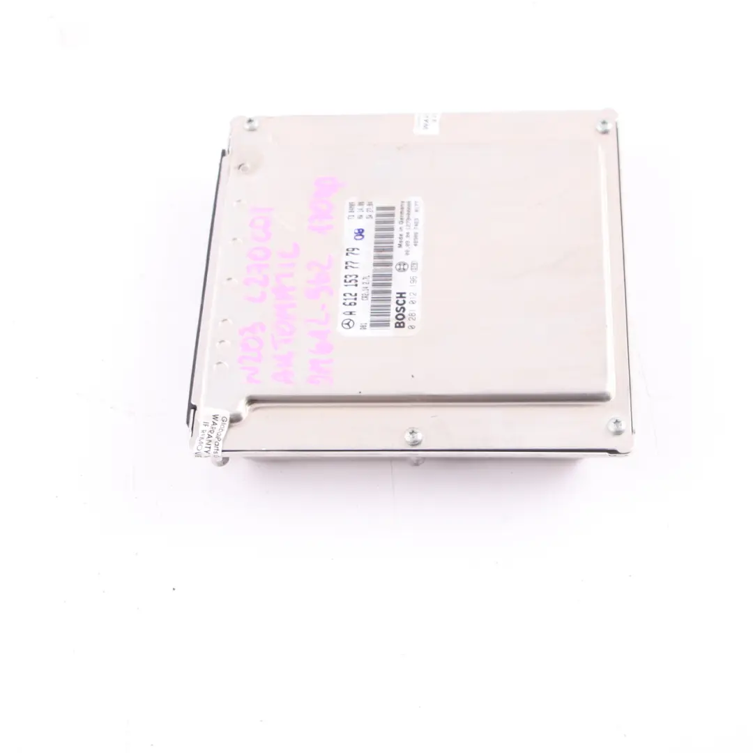 270CDI OM612.962 170HP Engine Unit ECU Automatic to Mercedes W203 W209 with Part number A6121537779 Mercedes W203 W209 270CDI OM612.962 170HP Engine Unit ECU Automatic - SKU A6121537779 - Part number A6121537779