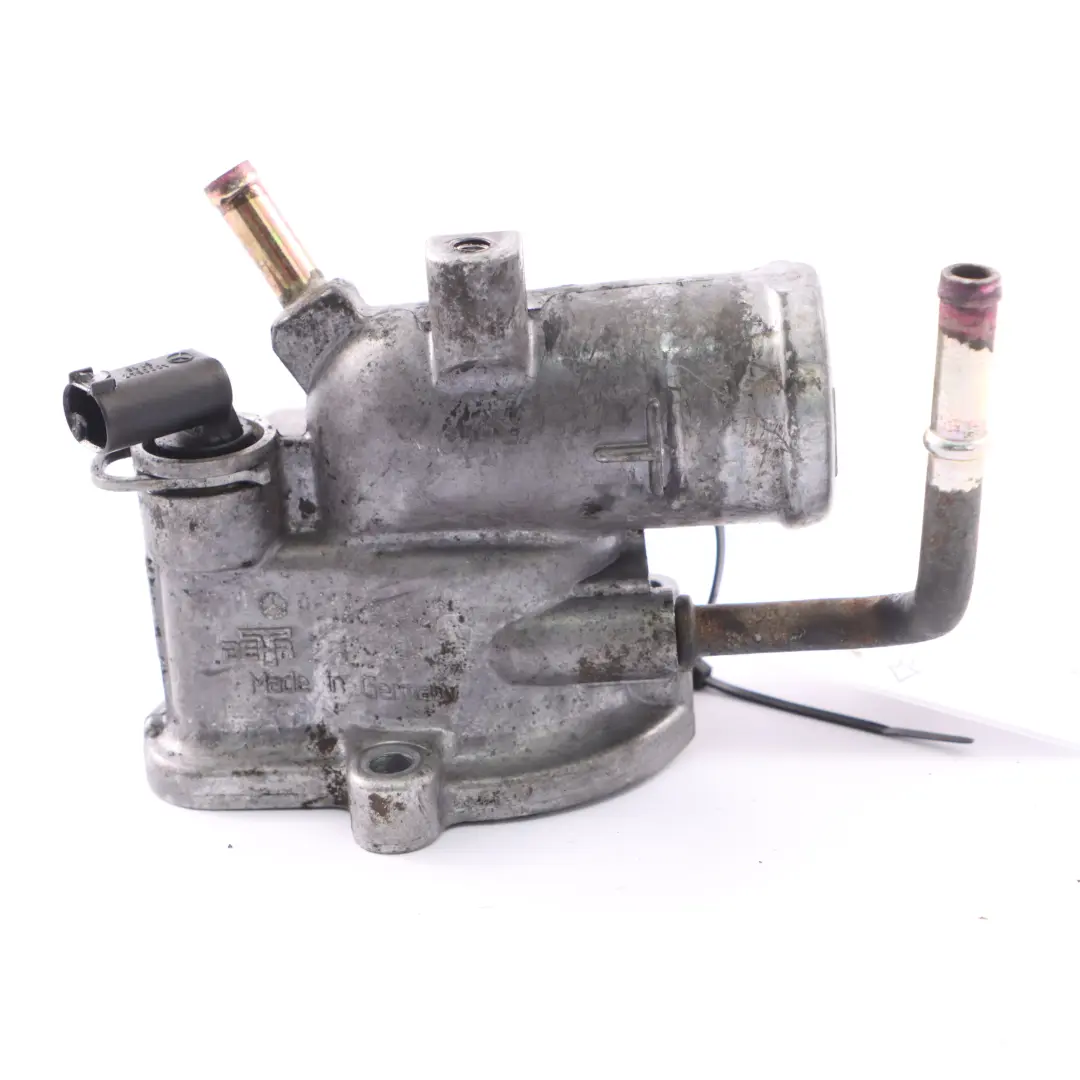 Theromstat Mercedes ML W163 Diesel OM612 Carcasa del termostato para con número de pieza A6122030275 Theromstat Mercedes ML W163 Diesel OM612 Carcasa del termostato - SKU A6122030275 - Número de pieza A6122030275