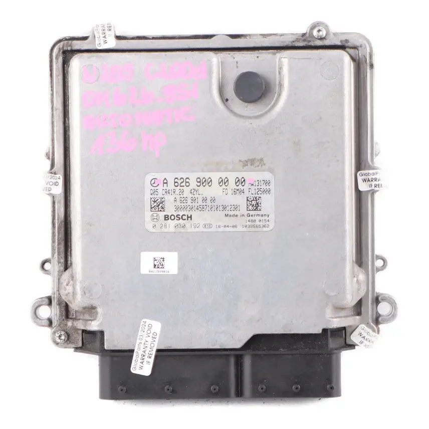 Mercedes W205 C 200 d 626951 626.951 136HP Engine Unit ECU Automatic - SKU A6269000000 - Part number A6269000000