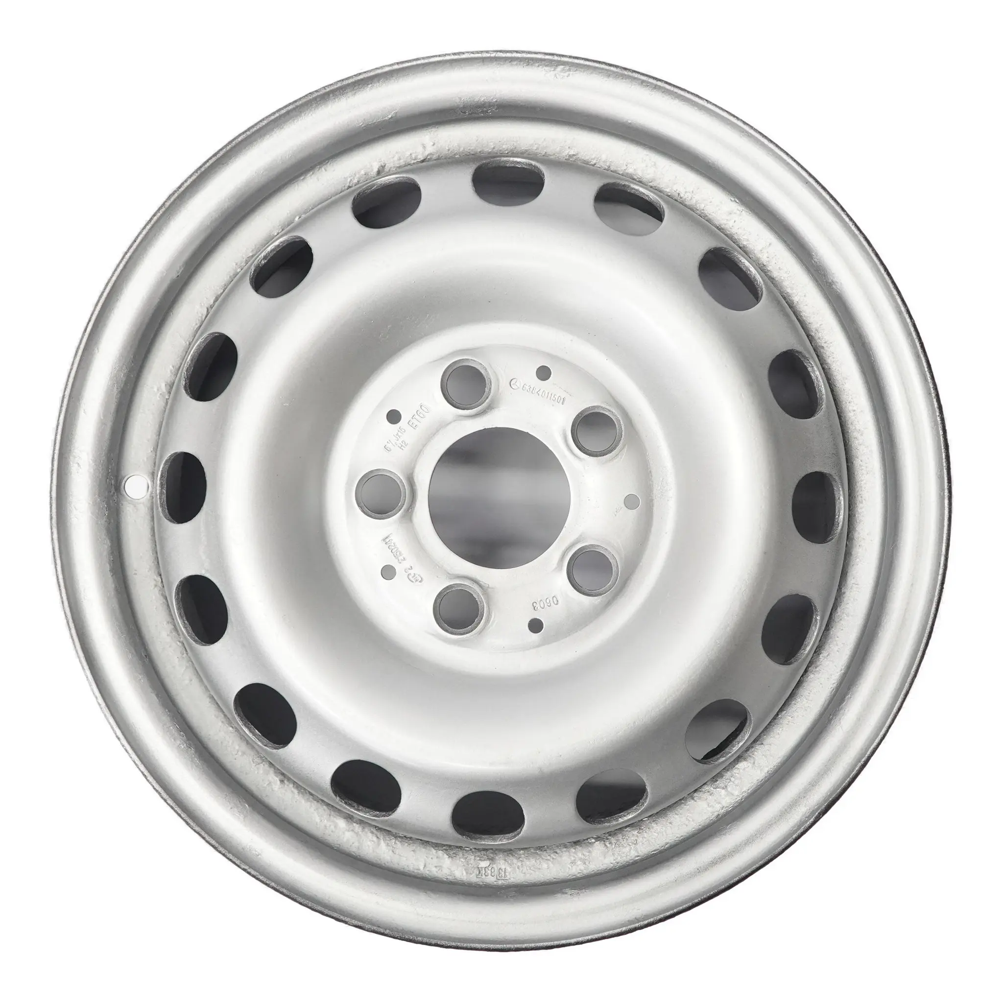 Mercedes Vito W638 Argento Cerchio in acciaio 15" ET:60 5,5J A6384011501