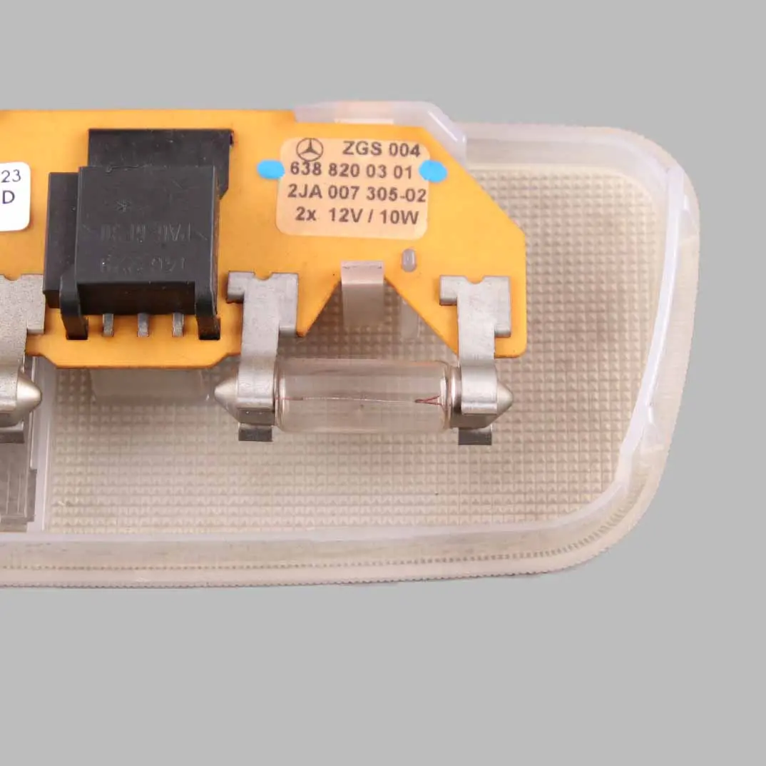 W901 W903 Interior Roof Reading Light Lamp to Mercedes with Part number A6388200301 Mercedes W901 W903 Interior Roof Reading Light Lamp - SKU A6388200301 - Part number A6388200301