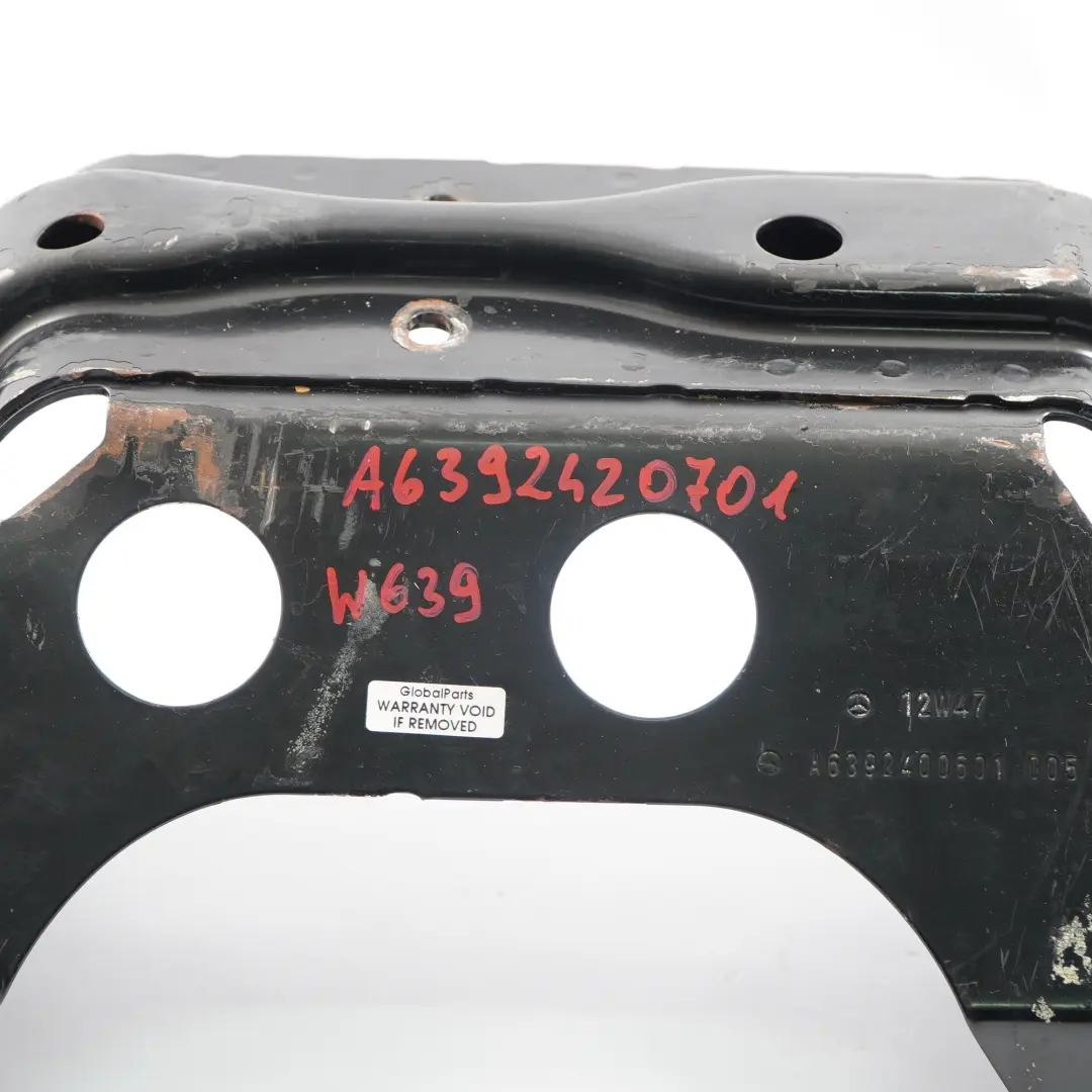 Mount Mercedes Vito W639 Support Holder Bracket Cover Bearing to Engine with Part number A6392420701 Engine Mount Mercedes Vito W639 Support Holder Bracket Cover Bearing - SKU A6392420701 - Part number A6392420701