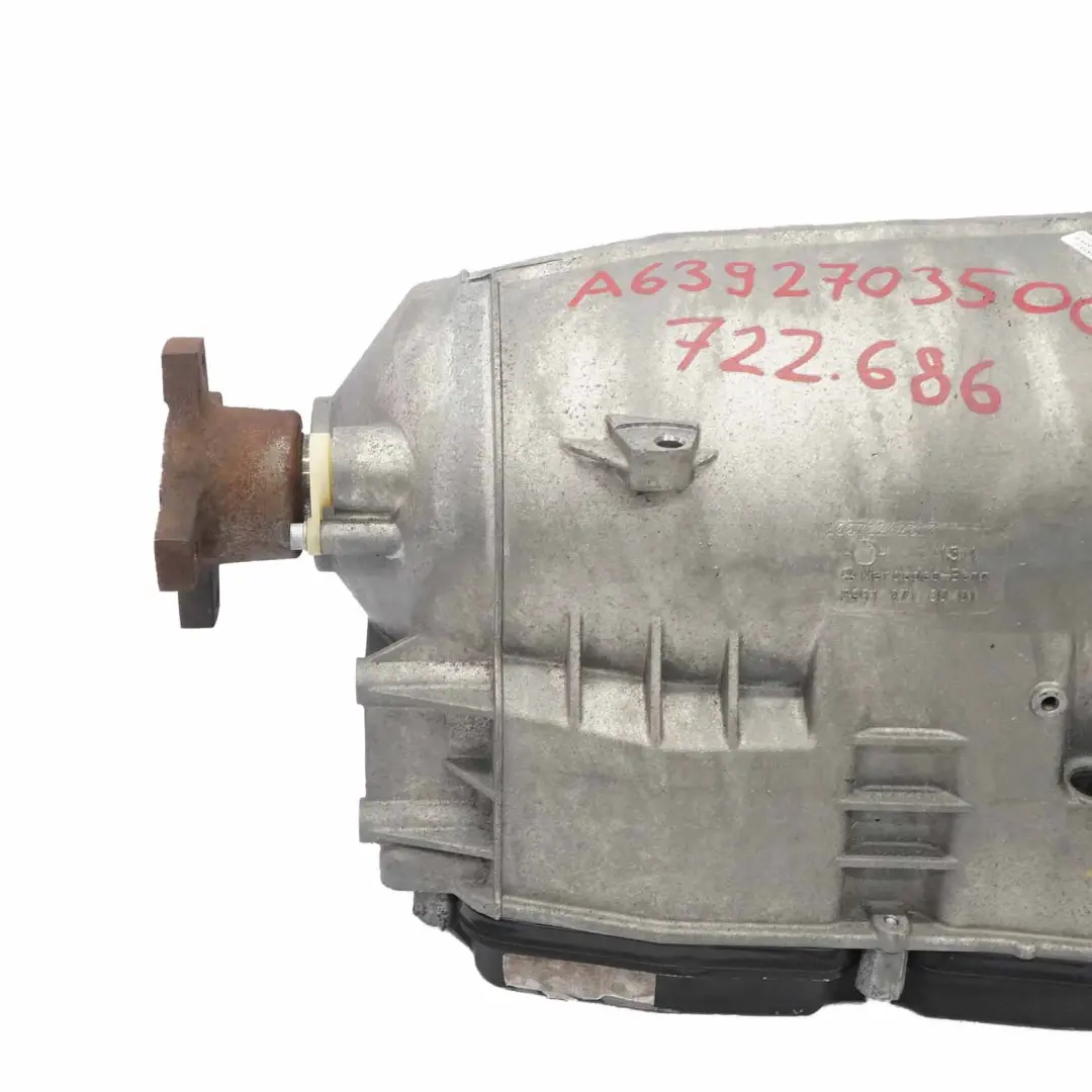 Caja de cambios automática 722686 722.686 GARANTÍA para Mercedes W639 con número de pieza A6392703500 Mercedes W639 Caja de cambios automática 722686 722.686 GARANTÍA - SKU A6392703500 - Número de pieza A6392703500