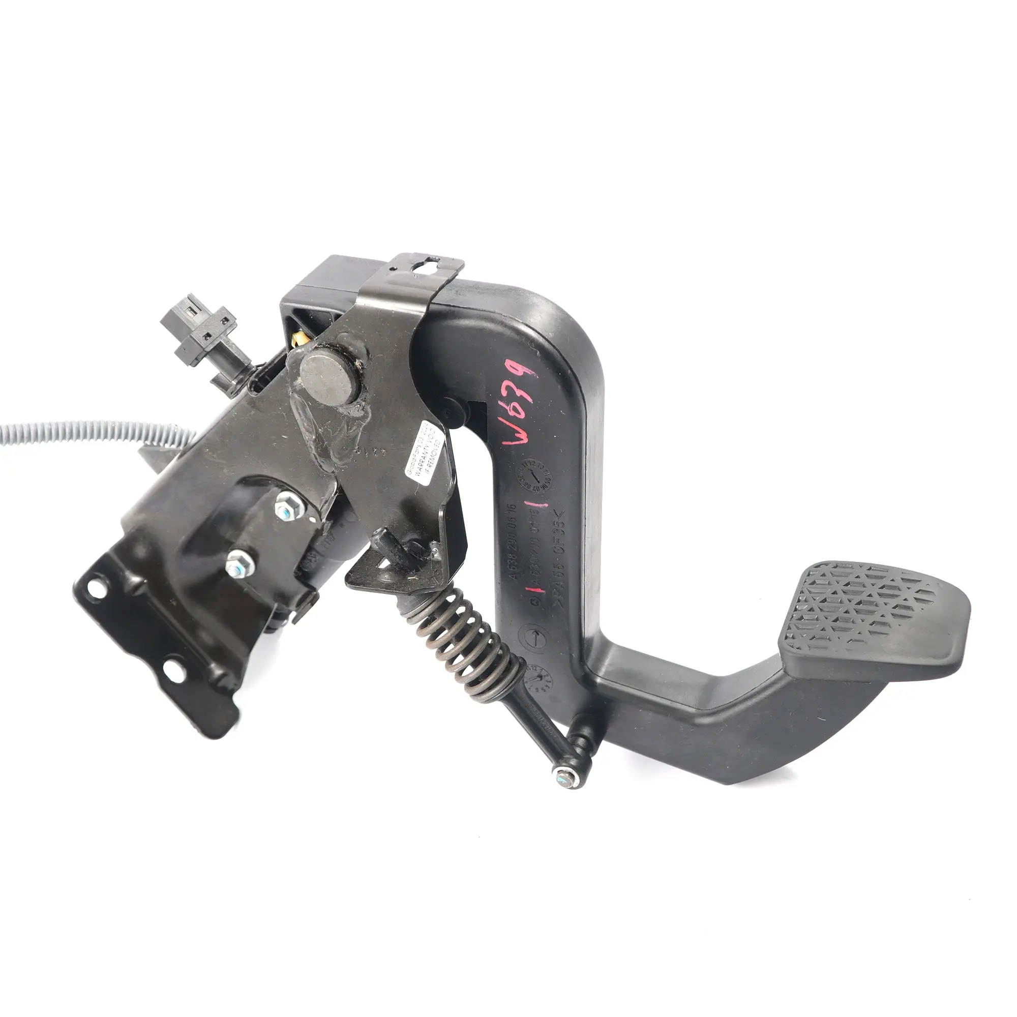 Pedal de embrague Mercedes Vito Viano W639 Conjunto pedal manual A6392900116