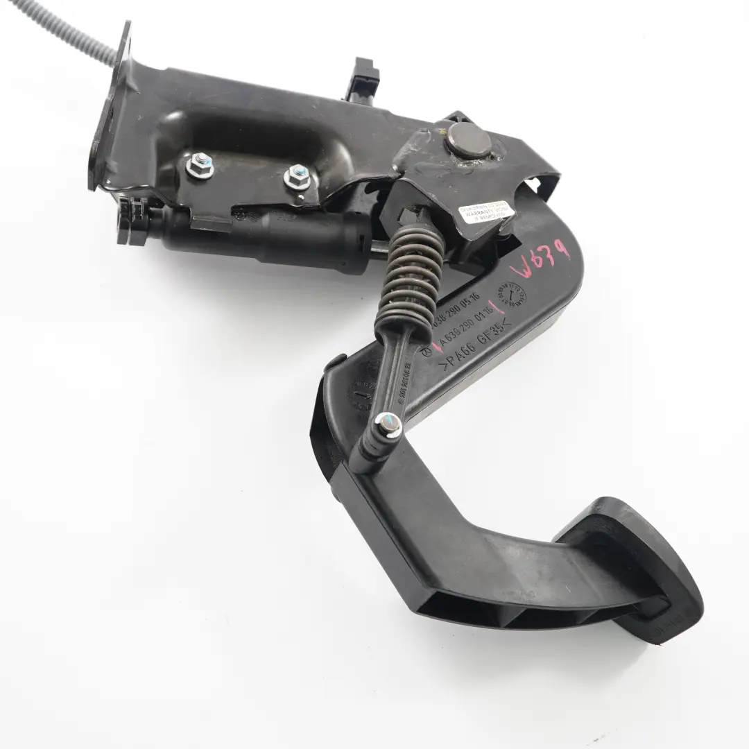 Clutch Pedal Mercedes Vito Viano W639 Manual Pedal Assembly to with Part number A6392900116 Clutch Pedal Mercedes Vito Viano W639 Manual Pedal Assembly - SKU A6392900116 - Part number A6392900116
