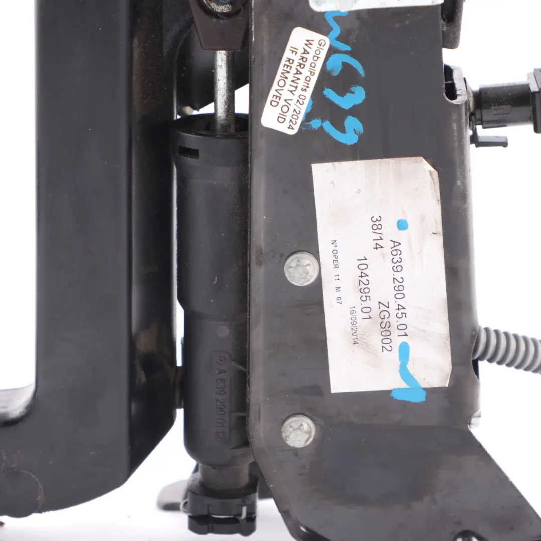  Clutch Pedal Mercedes Vito Viano W639 Manual Pedal Assembly - SKU A6392904501-1 - Part number A6392904501